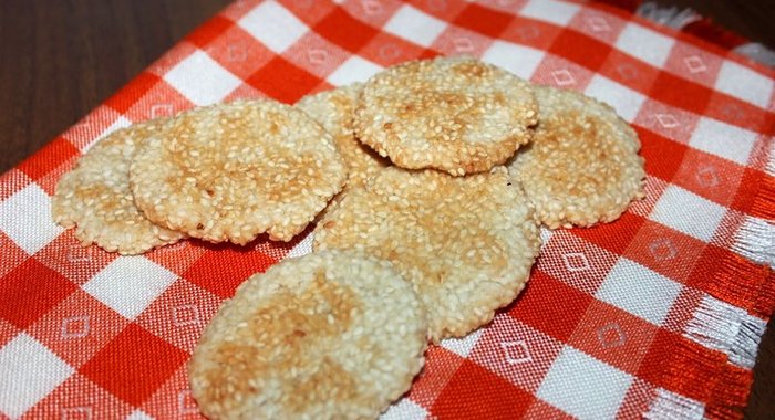 Несладкое постное печенье