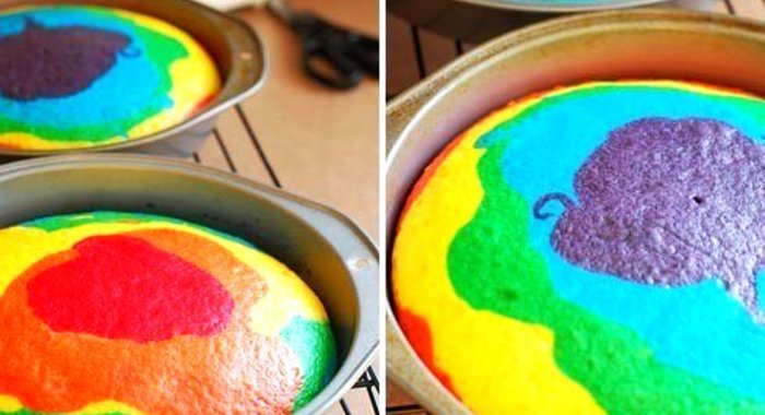 Радуга-торт