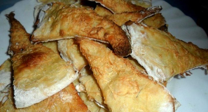 Картофельное слоеное печенье