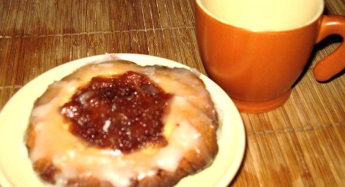 Печенье с яблочным конфитюром