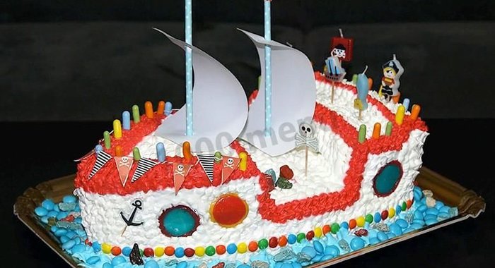 Торт Корабль