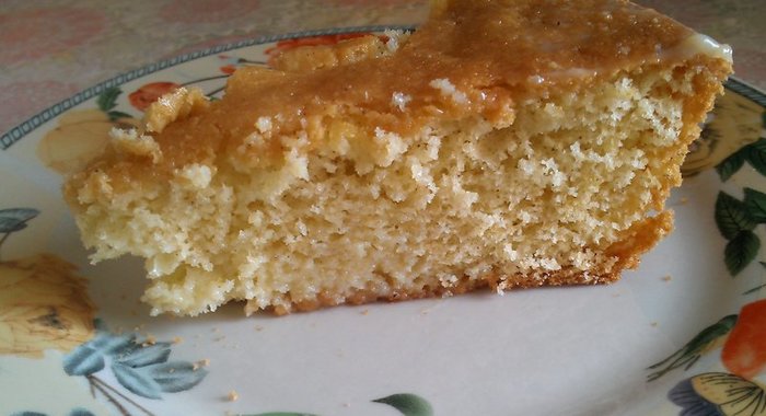 Воздушный бисквитный пирог