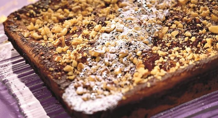 Шоколадно-трюфельный торт