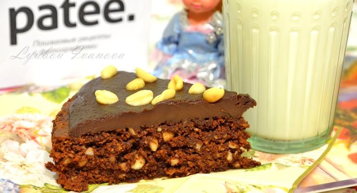 Брауни с арахисом