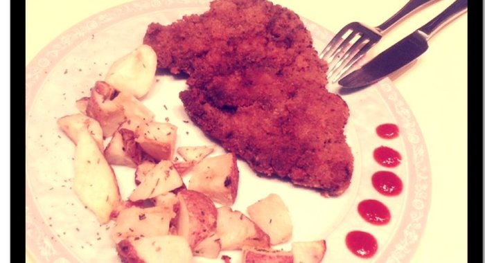 Шницель по‑венски из говядины