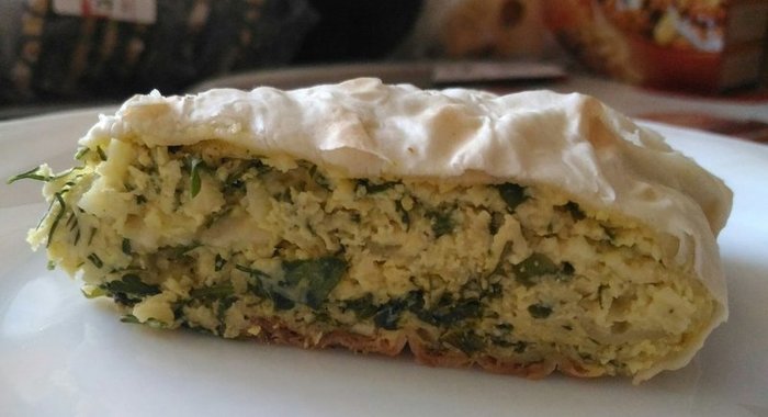 Сырный пирог в мультиварке