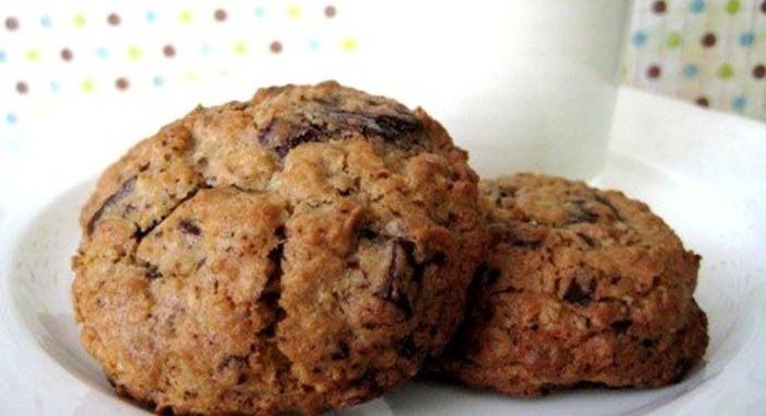 Овсяное печенье с шоколадной крошкой