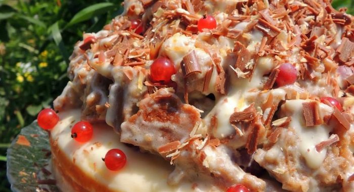 Торт 3 ягодки для дочки