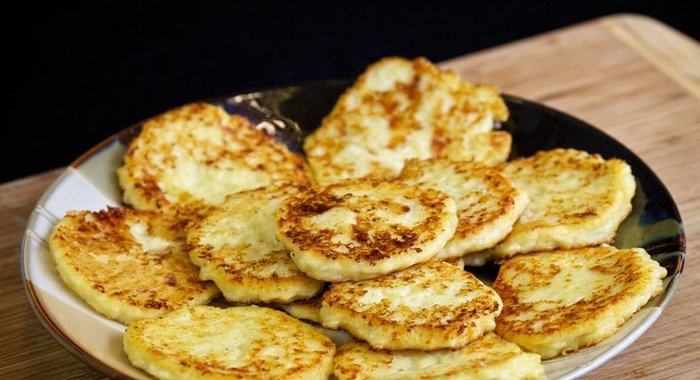 Пышные сырники из творога