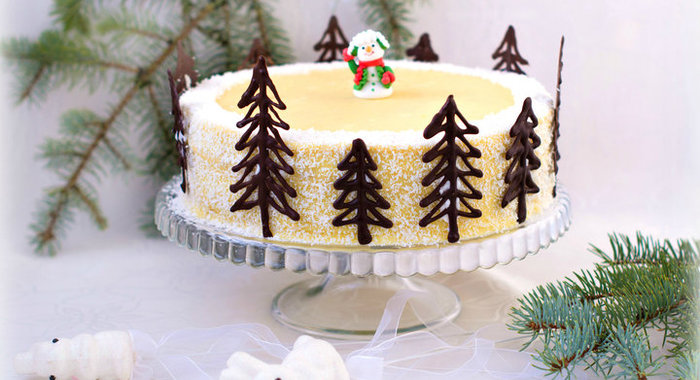 Торт «Нежный Наполеон»