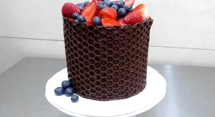 Торт Шоколадно-Ягодный
