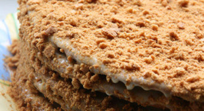 Торт «медовик»