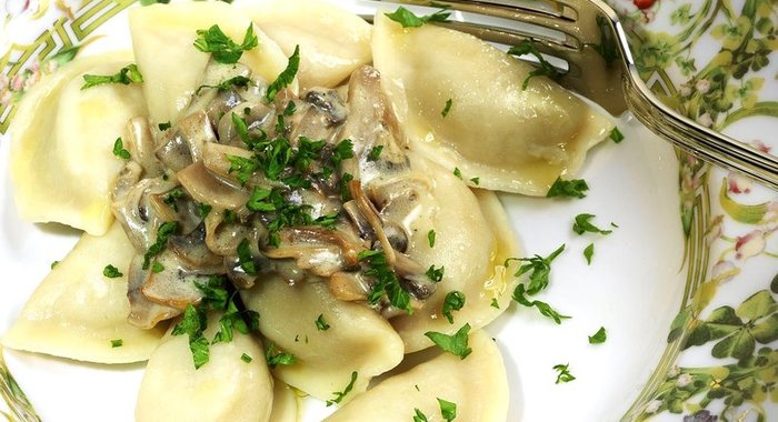 Вареники с телятиной