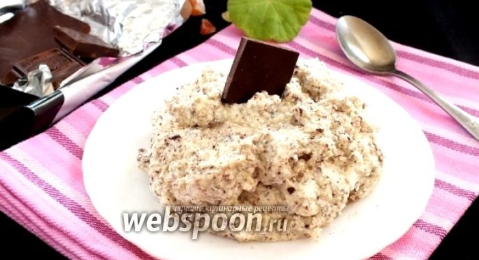 Шоколадная творожная масса