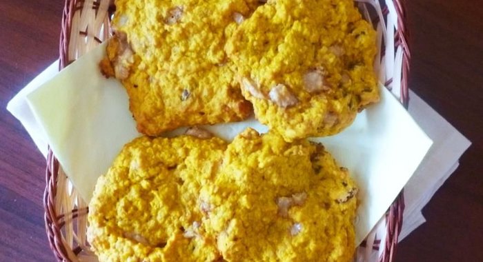 Овсяное печенье с тыквой