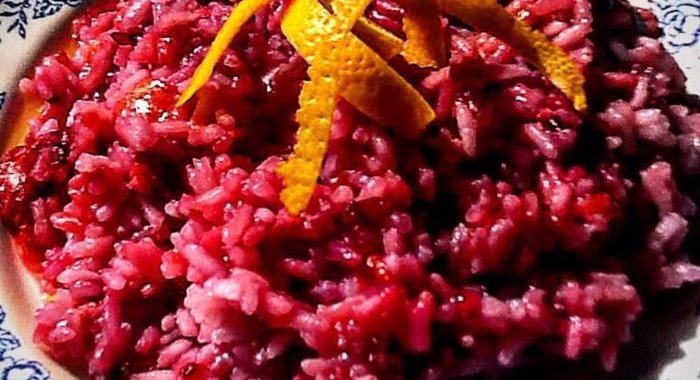 Ягодное ризотто