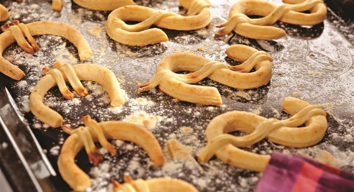 Сырное печенье