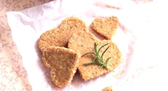 Печенье с розмарином и грецкими орехами